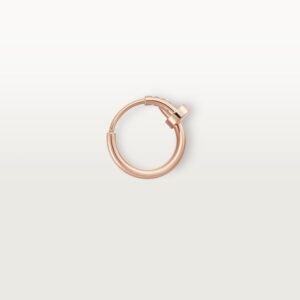 Cartier Juste un Clou Single Hoop Earring Mini Model 18K Rose Gold