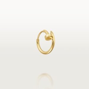 Cartier Juste un Clou Single Hoop Earring Mini Model 18K Yellow Gold