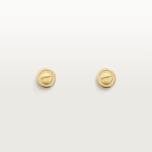 Cartier LOVE Stud Earrings 18K White Gold