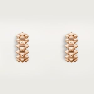 Cartier Clash de Cartier Hoop Earrings Mini Model 18K Rose Gold