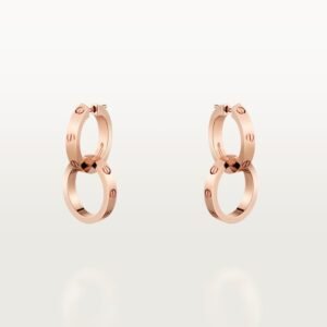 MoodZoom 18K Rose Gold Multiwear Hoop Earrings