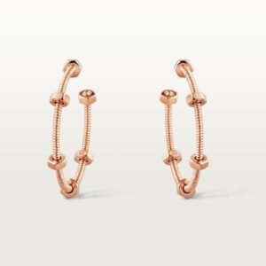 Moodzoom Écrou de Cartier Hoop Earrings