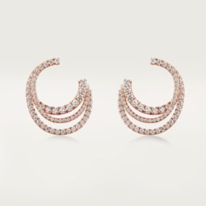 Moodzoom Étincelle de Cartier Hoop Earrings