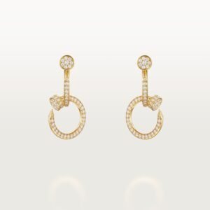 Moodzoom Juste un Clou Double Hoop Earrings