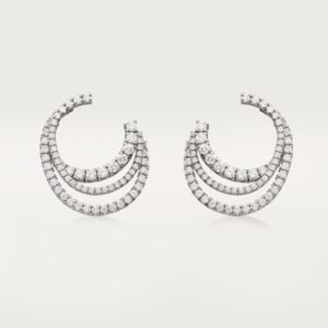 Moodzoom Étincelle de Cartier Hoop Earrings